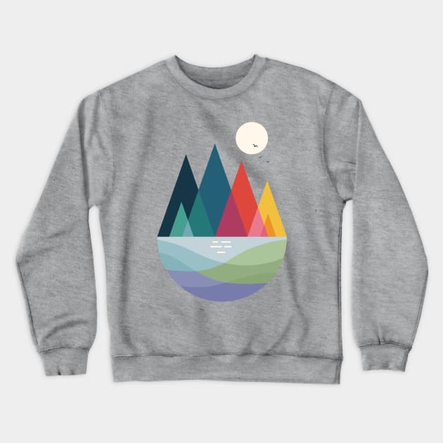 Somewhere Crewneck Sweatshirt by AndyWestface